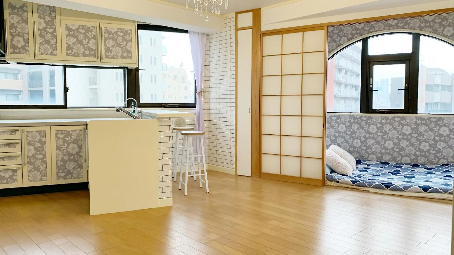 Apartment Ikebukuro & City Center # 3 Bedroom Japanese Style Spacious Room, Autolock Automatic Lock Door, Dry Wet Separation, Dedicated Elevator Direct Access, 1 Stop Direct To Ikebukuro, 4-Minute Subway Walk & 501 Tokyo Japan
